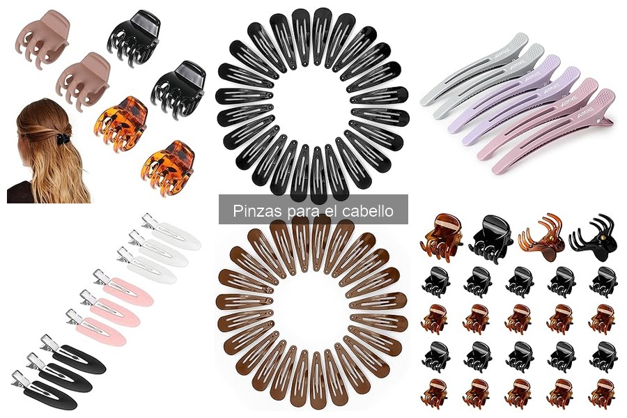 Comparativa: Pinzas para el cabello y otros utensilios de peinado