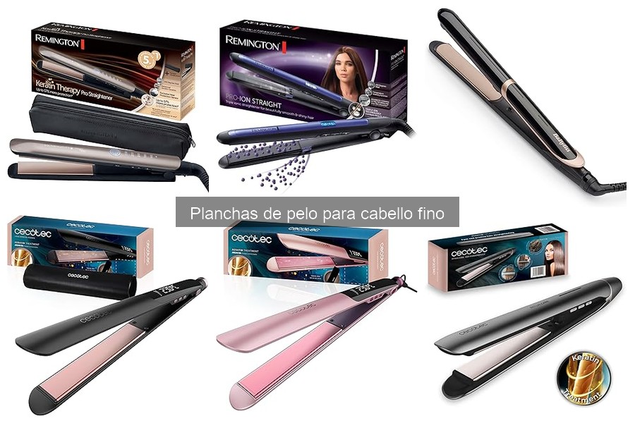 Comparativa: Planchas de Cerámica vs Titanio para Cabello Fino