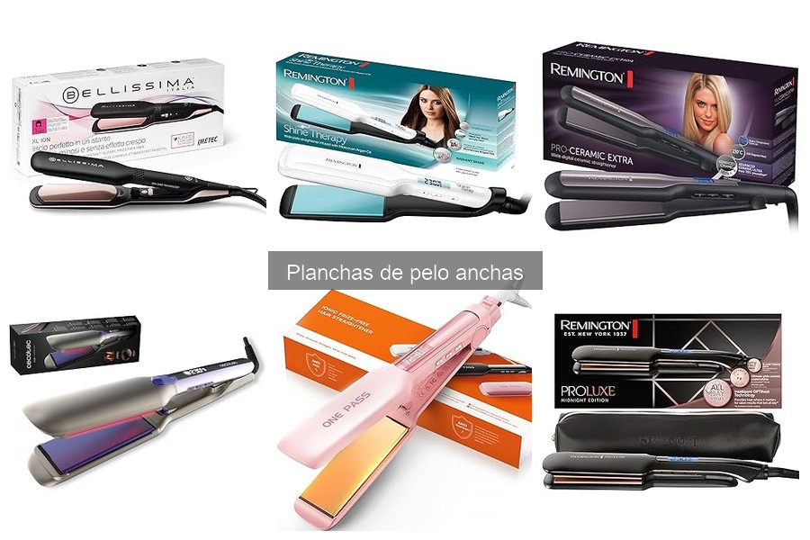 Comparativa: Planchas de Pelo Anchas vs Estrechas