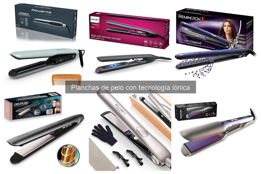 Comparativa: Planchas de Pelo Iónicas vs. Tradicionales