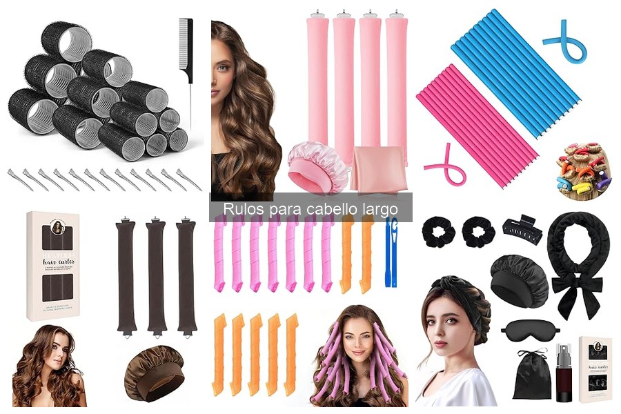 Comparativa: Rulos para Cabello Largo vs Otros Métodos de Ondulación
