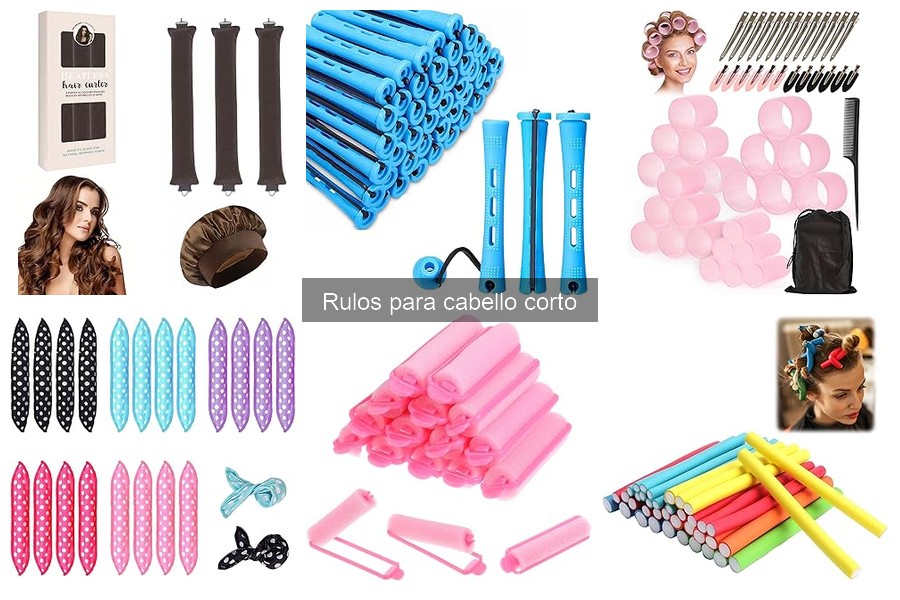 Comparativa: Rulos Térmicos vs Rulos de Espuma para Cabello Corto