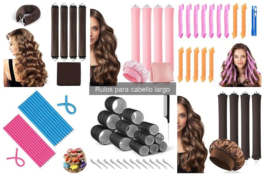 Comparativa: Rulos Térmicos vs. Rulos de Espuma para Cabello Largo