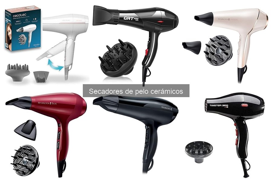 Comparativa: Secadores de Pelo Cerámicos vs. Convencionales
