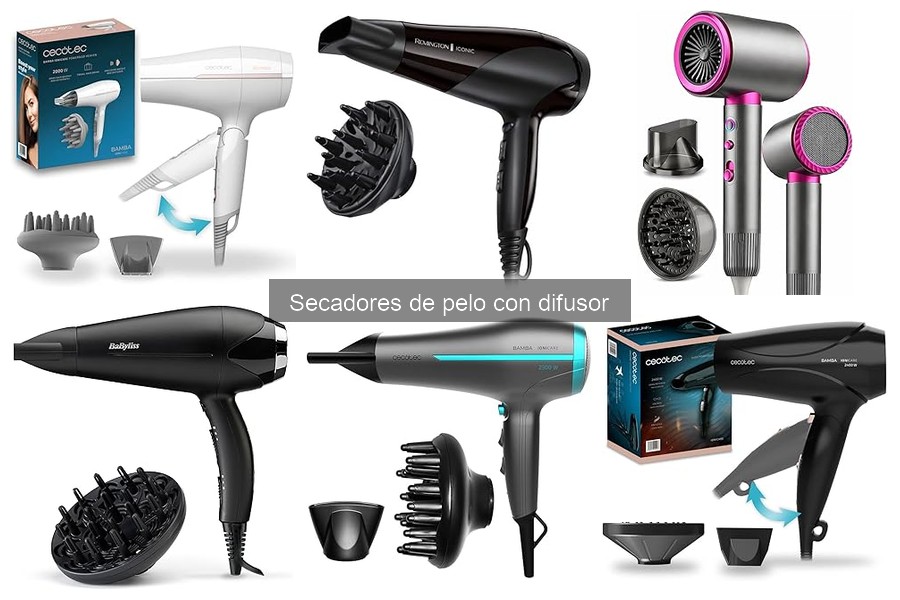 Comparativa: Secadores de Pelo con Difusor vs Sin Difusor