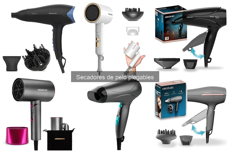 Comparativa: Secadores de Pelo Plegables vs. Tradicionales