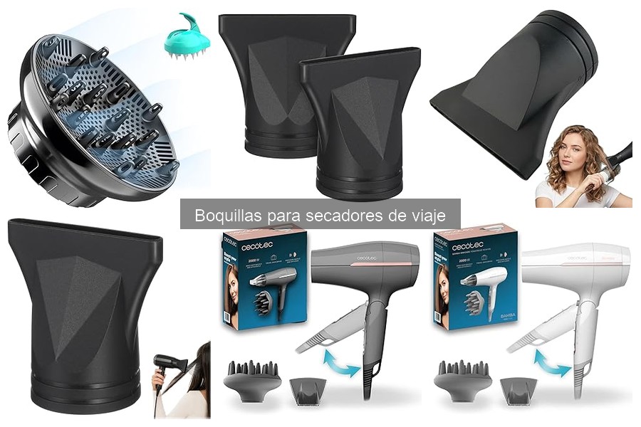 Comprar boquillas para secadores de viaje en oferta