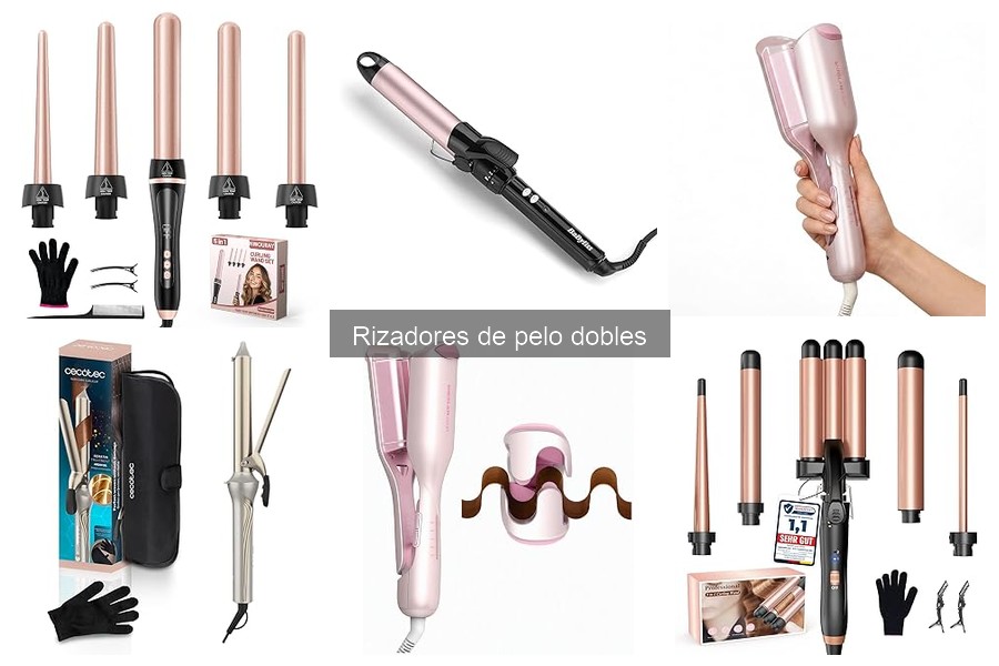 Consejos para Rizar el Cabello con Rizadores Dobles