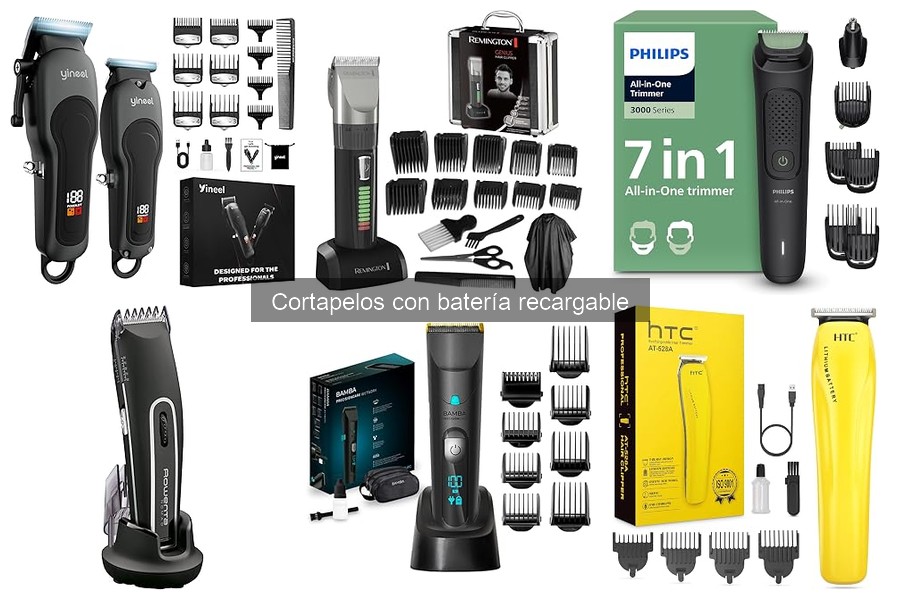 Consejos para usar cortapelos recargables en casa