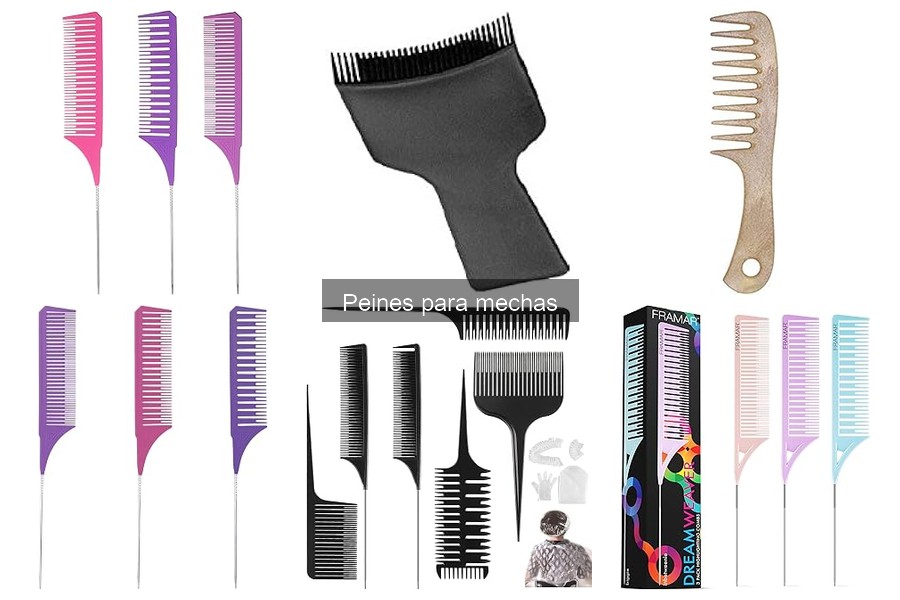 Consejos para Usar Peines de Mechas sin Daño