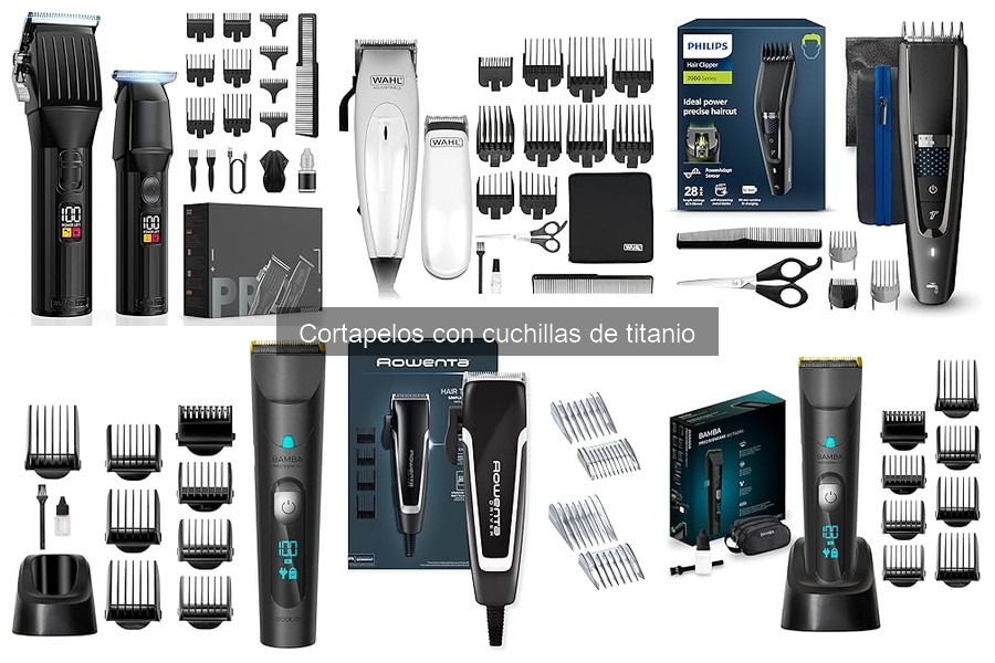 Cortapelos de Titanio vs Acero: ¿Cuál Elegir?