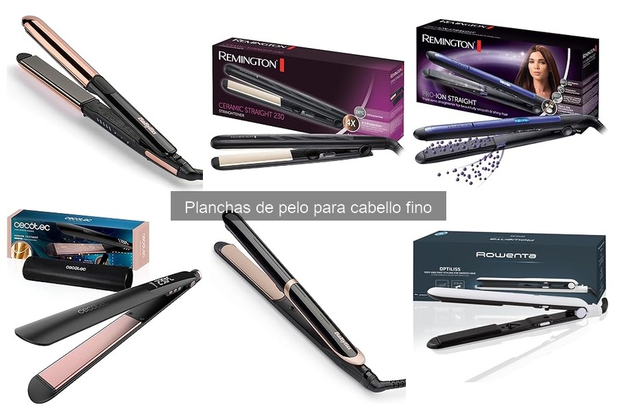 ¿Cuándo usar una plancha en cabello fino? Guía práctica