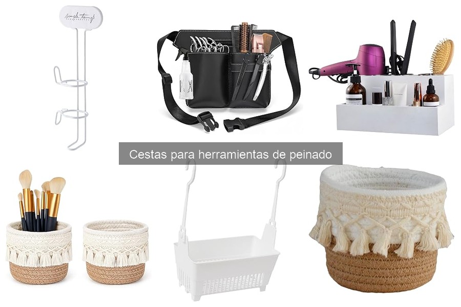 ¿Cuánto cuesta una cesta para herramientas de peinado?