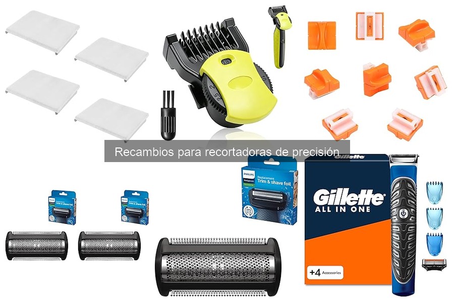 ¿Cuánto cuestan los recambios para recortadoras de precisión?