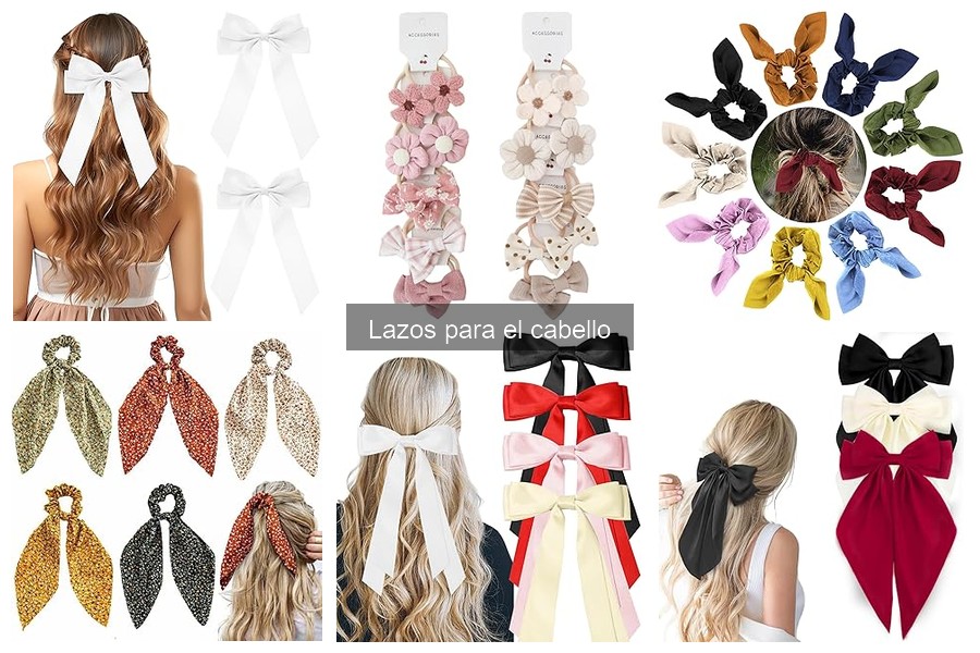 Cuidados y mantenimiento de lazos para el cabello
