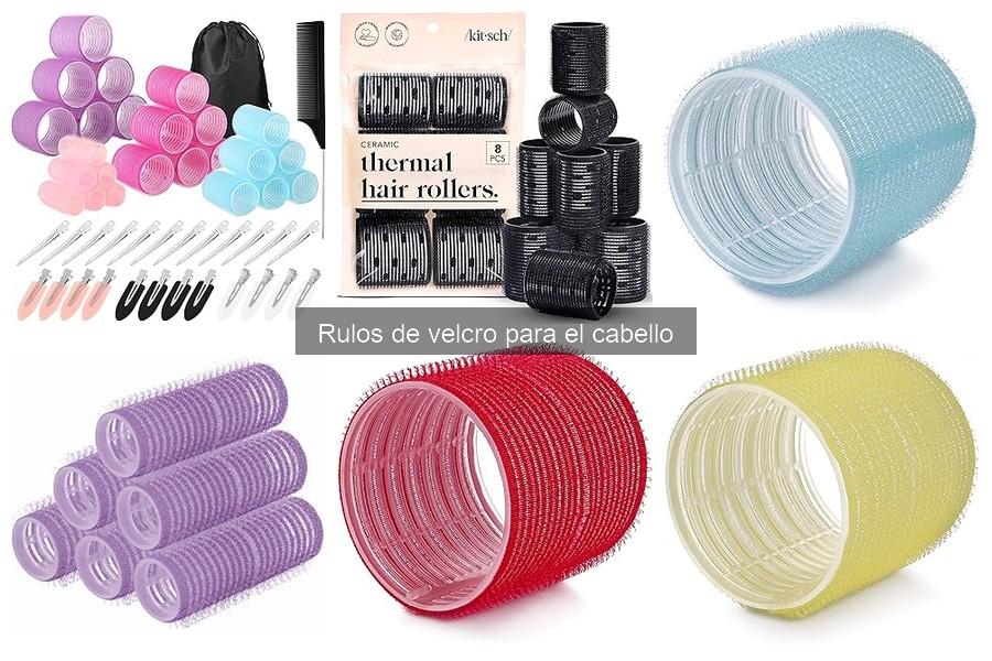 Descubre los beneficios de usar rulos de velcro para el cabello