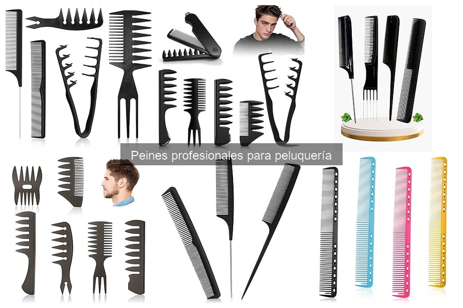 Descubre los Peines Profesionales para Peluquería