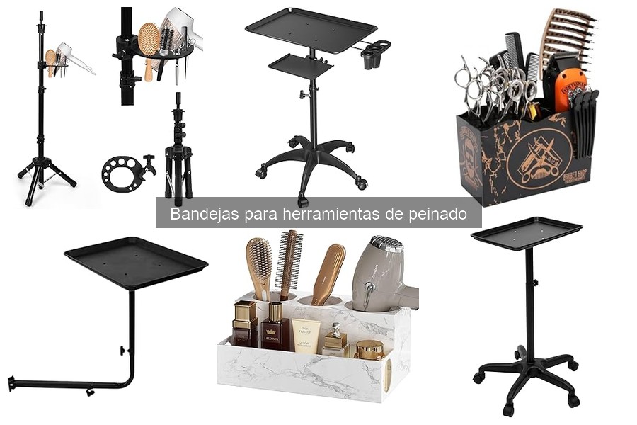 Descubre los Tipos de Bandejas para Herramientas de Peinado