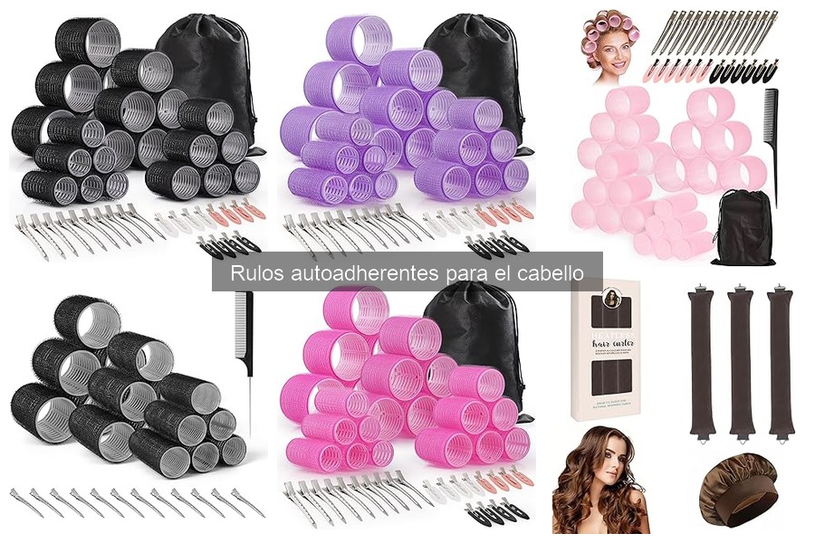 Descubre los tipos de rulos autoadherentes para tu cabello