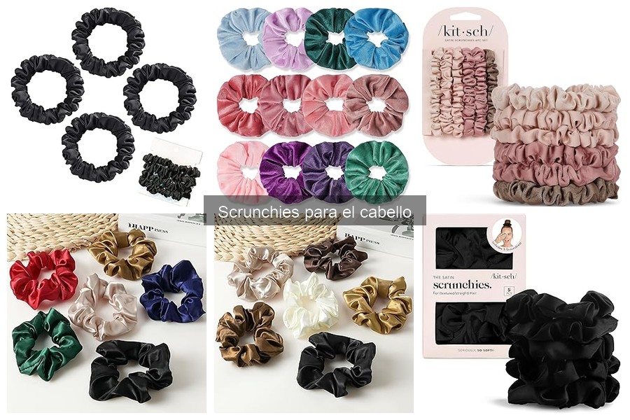 Descubre los Tipos de Scrunchies y sus Usos para el Cabello