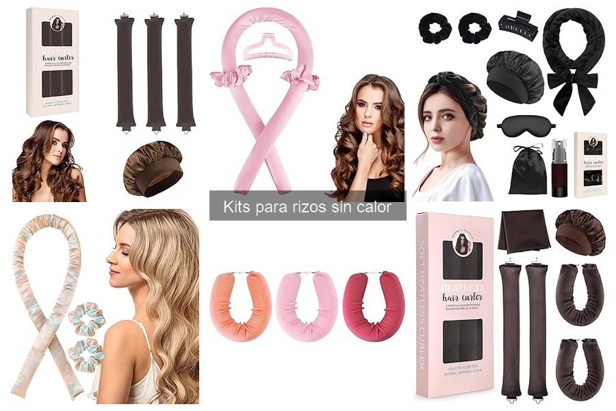Descubre qué son los kits para rizos sin calor