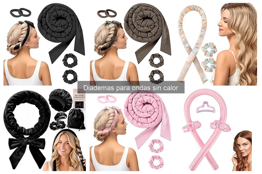 Diademas para ondas sin calor según tu tipo de cabello