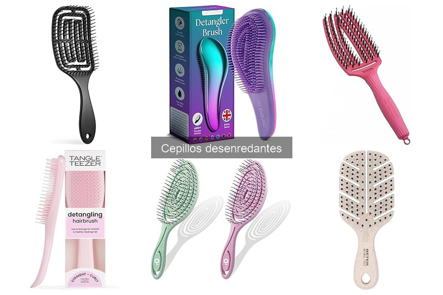 Diferencias entre cepillos desenredantes y peines
