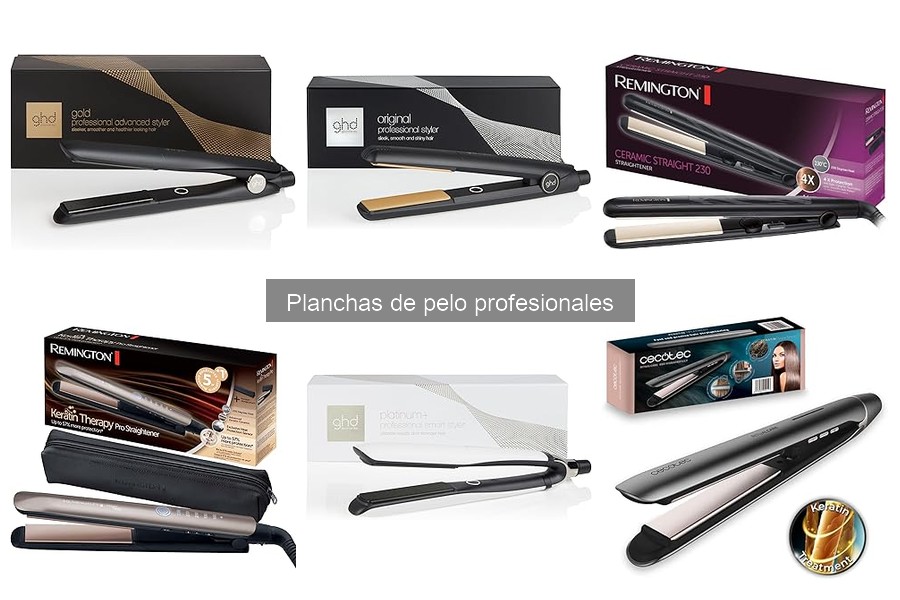 Diferencias entre cerámica, titanio y turmalina en planchas