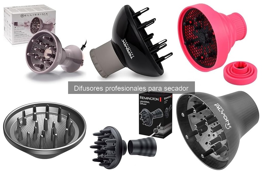 Diferencias entre difusores de plástico y metal para cabello
