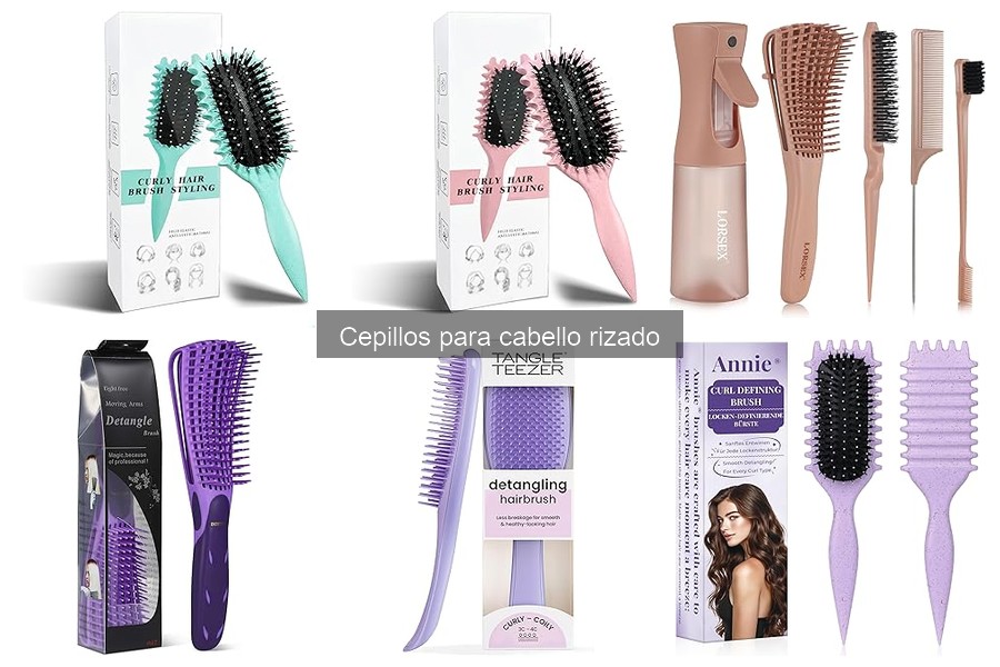 Dónde comprar cepillos para cabello rizado al mejor precio