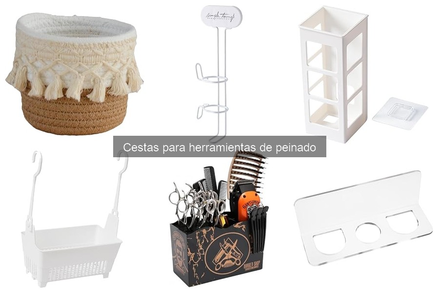 Dónde comprar cestas para herramientas de peinado