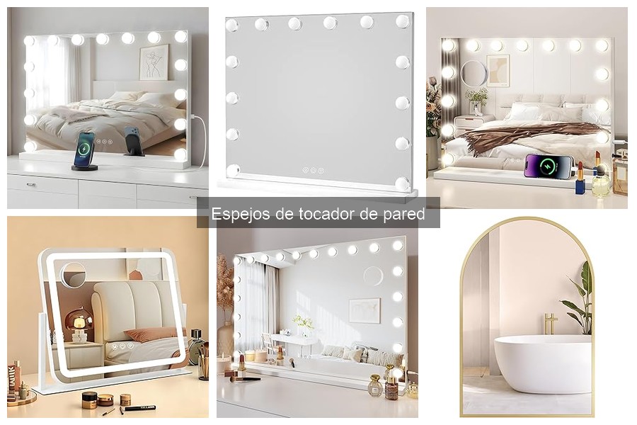 Dónde comprar espejos de tocador de pared: guía completa