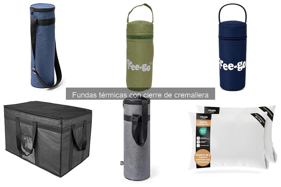 Dónde comprar fundas térmicas con cierre de cremallera baratas