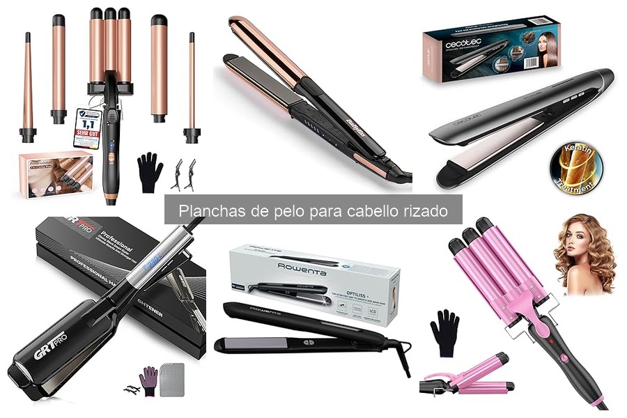 Dónde comprar la mejor plancha de pelo para cabello rizado