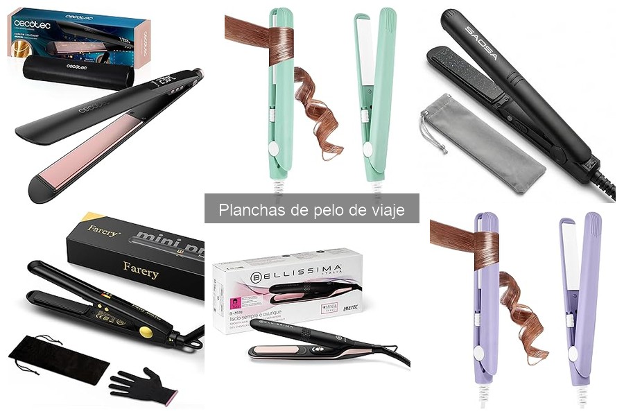 ** Dónde comprar las mejores planchas de pelo de viaje