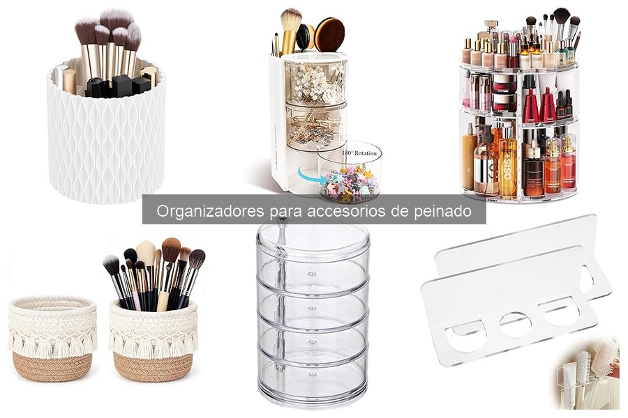 Dónde comprar organizadores para accesorios de peinado