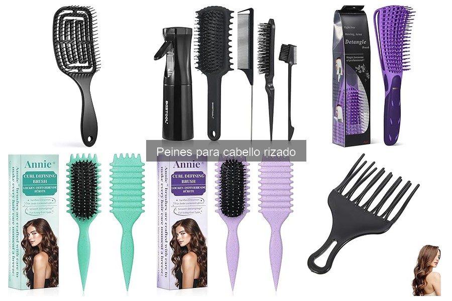 Dónde comprar peines para cabello rizado: guías y recomendaciones