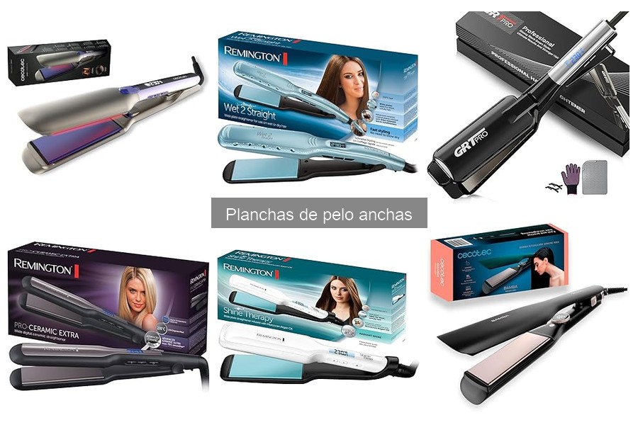 ¿Dónde comprar planchas de pelo anchas baratas en 2023?