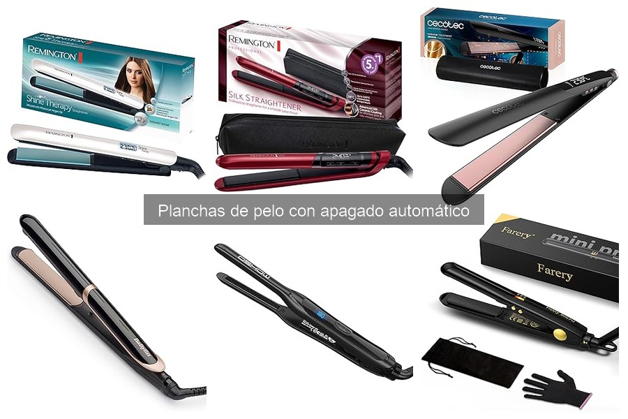 Dónde comprar planchas de pelo con apagado automático