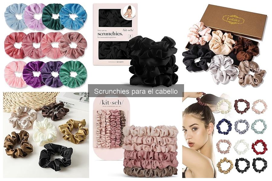 Dónde comprar scrunchies de calidad para el cabello