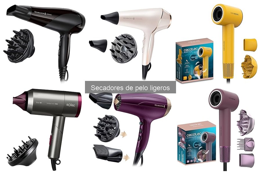 Dónde comprar secadores de pelo ligeros: ¡las mejores opciones!