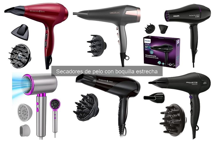 Efectos del uso diario de secadores con boquilla estrecha
