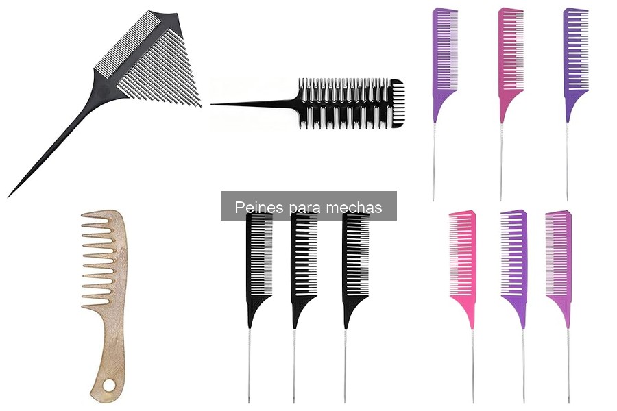 Elige el mejor peine para mechas según tu tipo de cabello