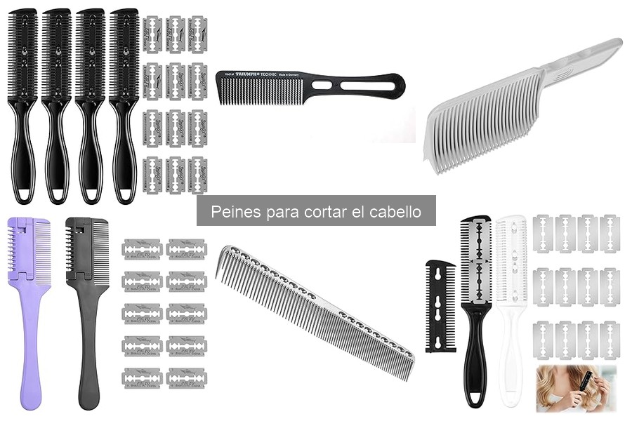 Errores al elegir un peine para cortar el cabello