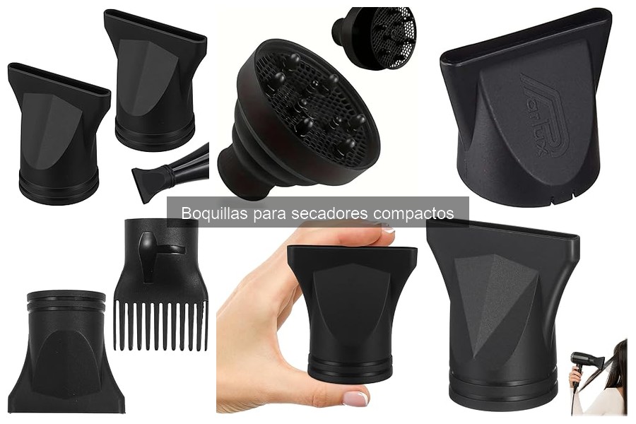 Errores al usar boquillas para secadores compactos y cómo evitarlos