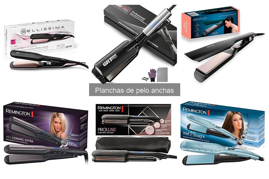 Errores comunes al elegir planchas de pelo anchas