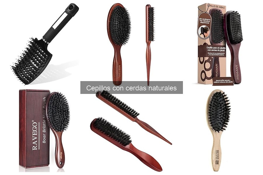 ** Errores comunes al usar cepillos con cerdas naturales