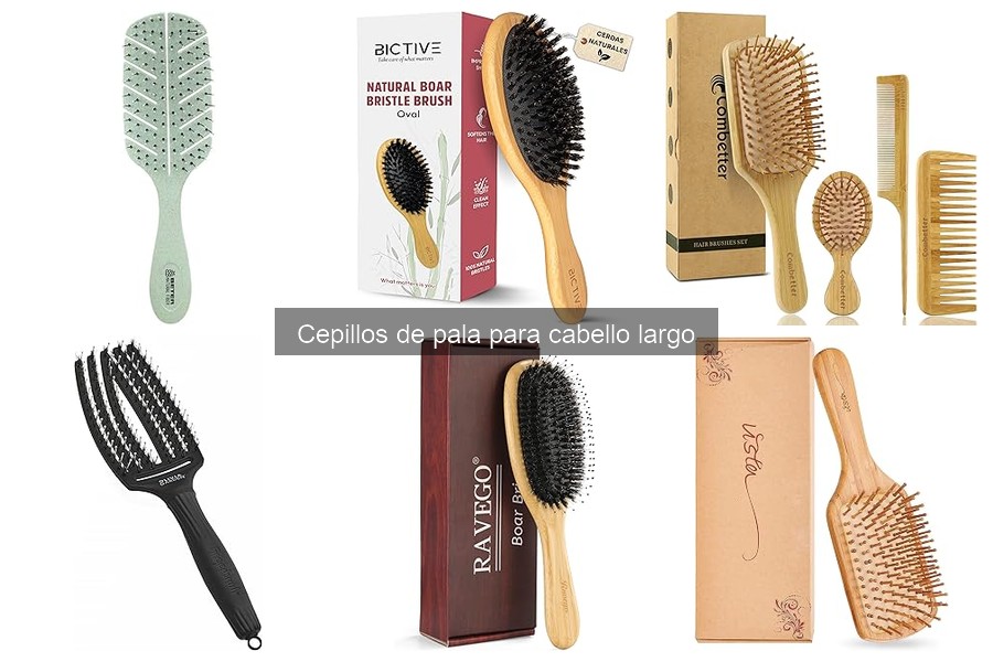 Errores comunes al usar cepillos de pala para cabello largo