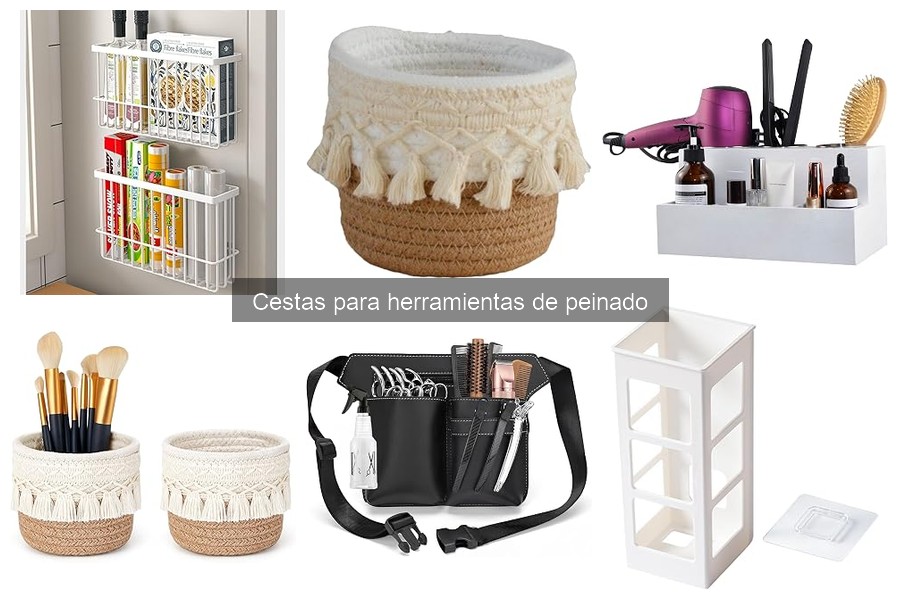 Errores comunes al usar cestas para herramientas de peinado