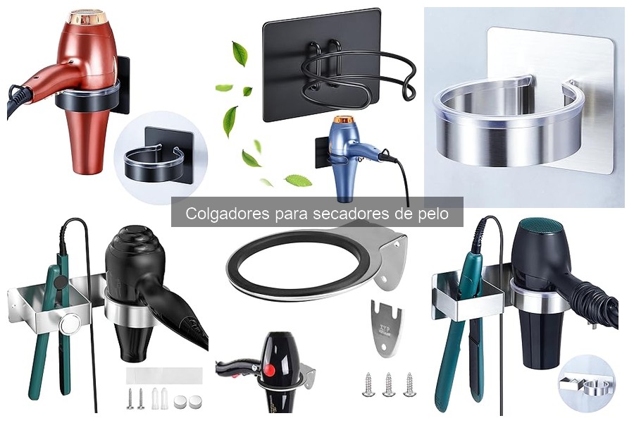 Errores comunes al usar colgadores para secadores de pelo